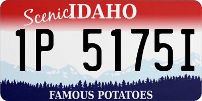 ID license plate 1P5175I