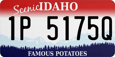 ID license plate 1P5175Q