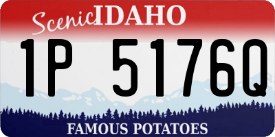 ID license plate 1P5176Q