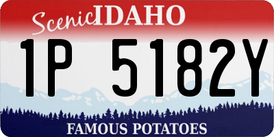 ID license plate 1P5182Y