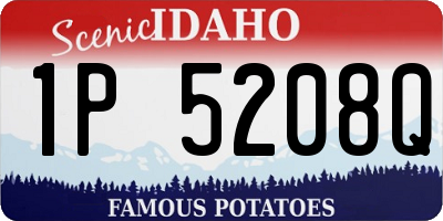 ID license plate 1P5208Q