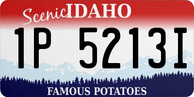 ID license plate 1P5213I