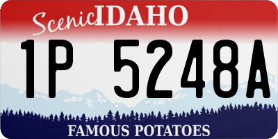 ID license plate 1P5248A