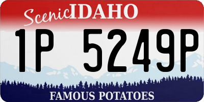ID license plate 1P5249P