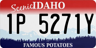 ID license plate 1P5271Y