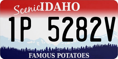 ID license plate 1P5282V