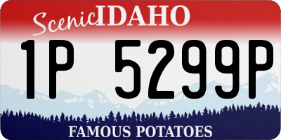 ID license plate 1P5299P