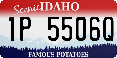 ID license plate 1P5506Q