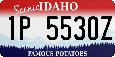 ID license plate 1P5530Z