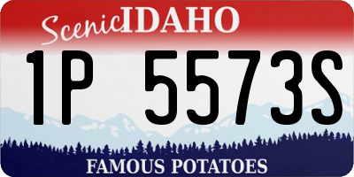 ID license plate 1P5573S