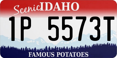ID license plate 1P5573T