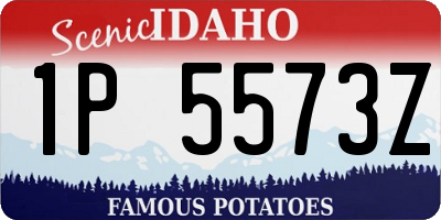 ID license plate 1P5573Z