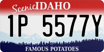 ID license plate 1P5577Y