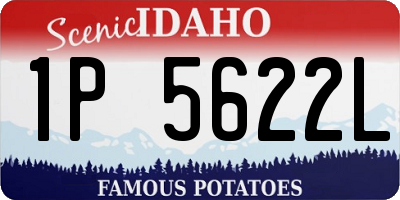 ID license plate 1P5622L