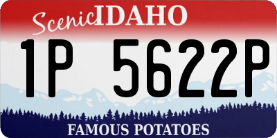 ID license plate 1P5622P