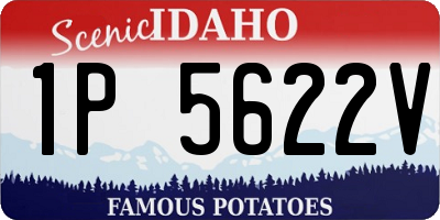 ID license plate 1P5622V