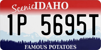 ID license plate 1P5695T
