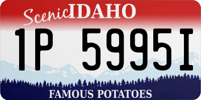 ID license plate 1P5995I