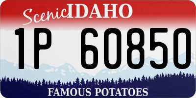 ID license plate 1P6085O