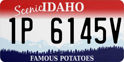 ID license plate 1P6145V