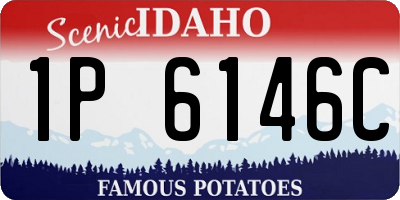 ID license plate 1P6146C