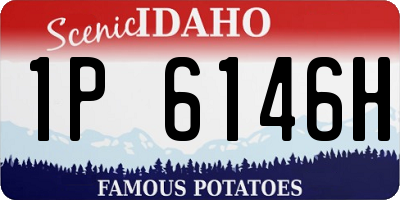 ID license plate 1P6146H
