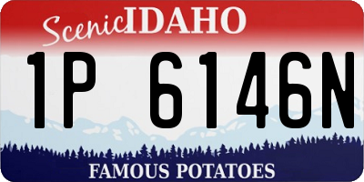 ID license plate 1P6146N