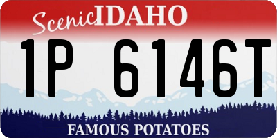 ID license plate 1P6146T