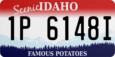 ID license plate 1P6148I