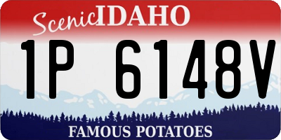 ID license plate 1P6148V