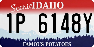 ID license plate 1P6148Y