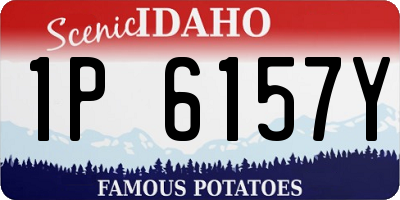 ID license plate 1P6157Y