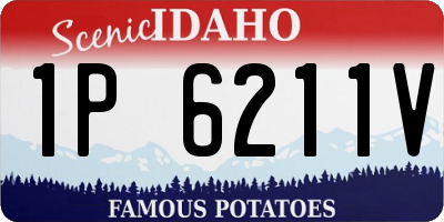 ID license plate 1P6211V