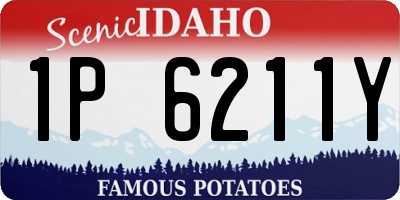 ID license plate 1P6211Y