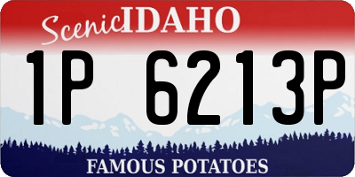 ID license plate 1P6213P