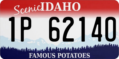 ID license plate 1P6214O