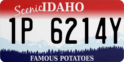 ID license plate 1P6214Y