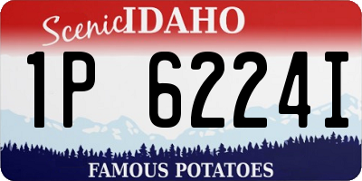 ID license plate 1P6224I