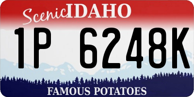 ID license plate 1P6248K