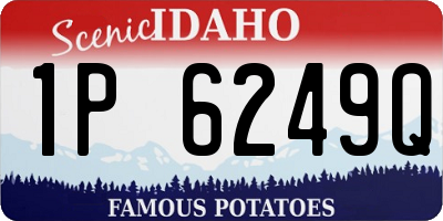 ID license plate 1P6249Q