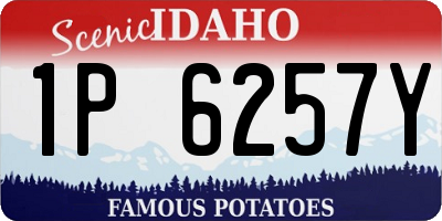 ID license plate 1P6257Y