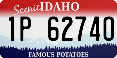 ID license plate 1P6274O