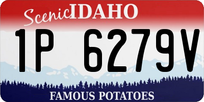 ID license plate 1P6279V