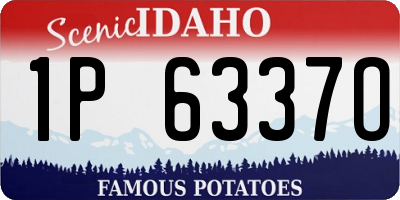 ID license plate 1P6337O