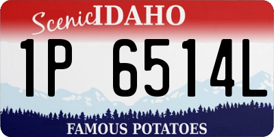 ID license plate 1P6514L