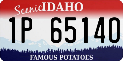 ID license plate 1P6514O