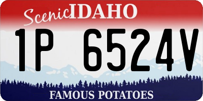 ID license plate 1P6524V