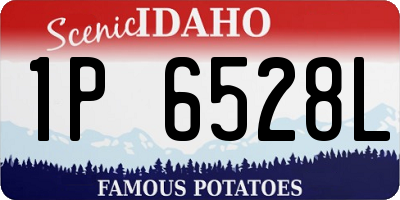 ID license plate 1P6528L