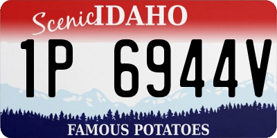 ID license plate 1P6944V