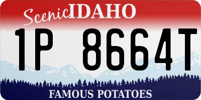 ID license plate 1P8664T